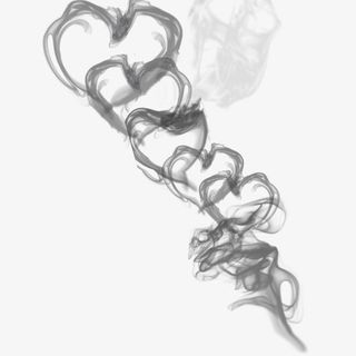 心形烟雾素材免抠