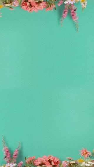 插花鲜花插花园艺天蓝色H5背景高清