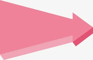 矢量图红箭头免抠