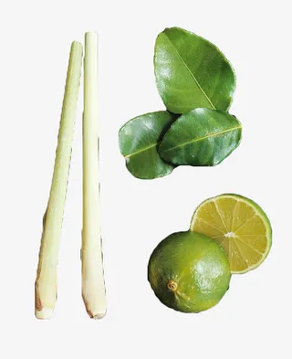 柠檬草柠檬免抠