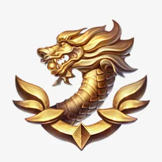 创意金色质感龙头图标免抠