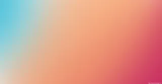 蓝色到粉色渐变海报免抠