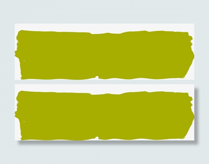 矢量浅绿色荧光笔刷图免抠