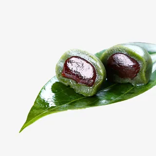 清明节青色青团艾草免抠