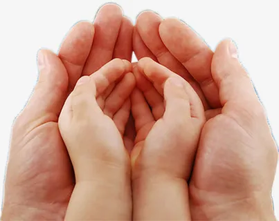 高清摄影大手捧着小手免抠 高清摄影大手捧着小手免抠