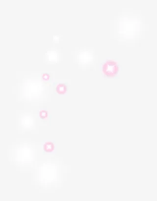 卡通唯美星光创意免抠