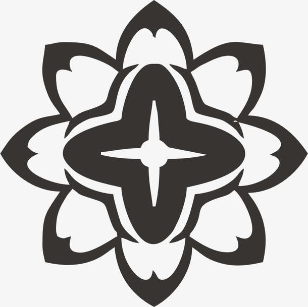 传统古典花纹素材免抠