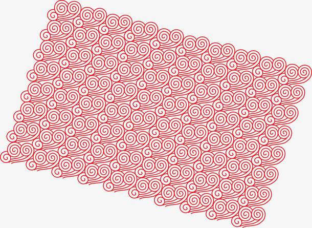 奥运祥云图案免抠