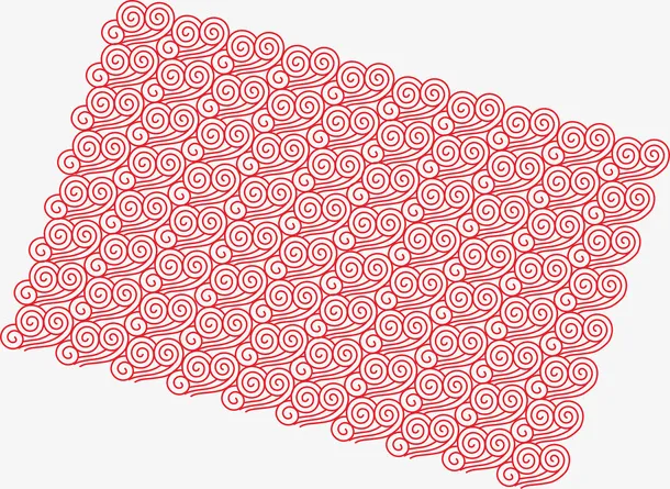 奥运祥云图案免抠