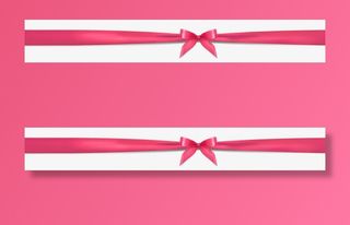 蝴蝶结免抠节日妇女节元素