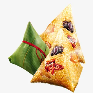 端午节红枣粽子素材免抠