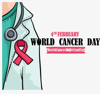 世界抗癌日卡通免抠素材免抠