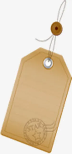 春天卡通艺术标签免抠