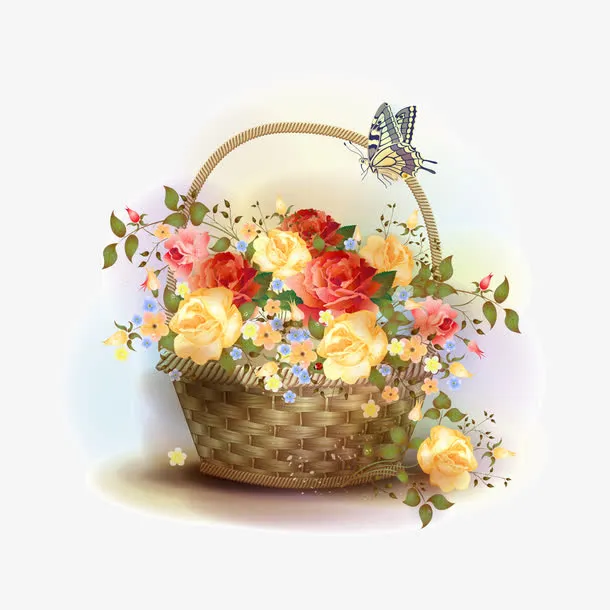 花篮免抠