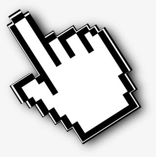 卡通鼠标手箭头PNG免抠素材免抠