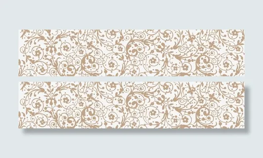 欧式花纹底纹背景banner