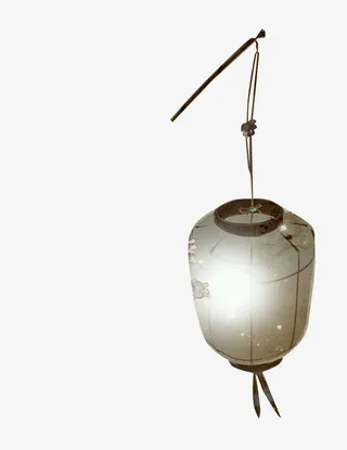 引魂灯灯笼中国风素材漂浮古风素免抠