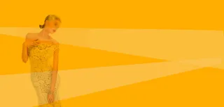 黄色女装banner背景