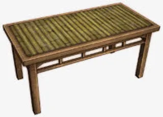 中国风竹桌子免抠