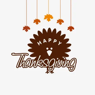 动物造型特别感谢免抠