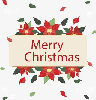 冬天飘落的彩色树叶免抠