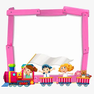 矢量小火车免抠