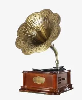 欧式留声机免抠