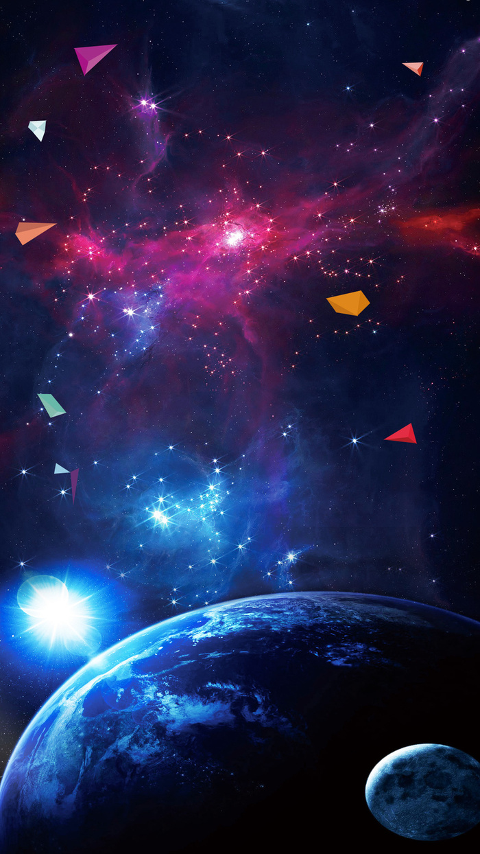 酷炫科技星球H5背景高清