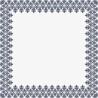 黑色欧式框架免抠