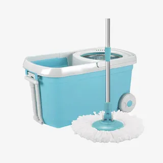 双驱动旋转拖把免抠