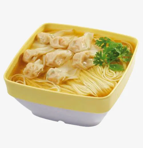 茶楼早点云吞面免抠