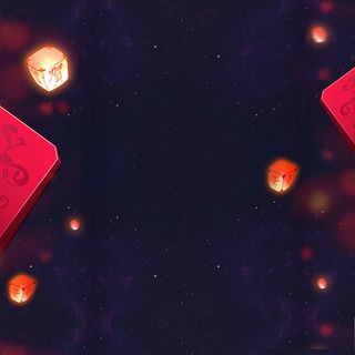新年灯笼主图背景素材高清
