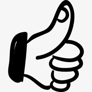 大拇指手工符号图标免抠