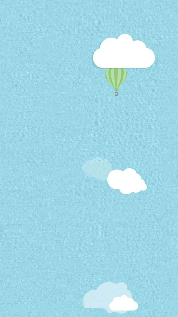 彩色卡通H5背景高清
