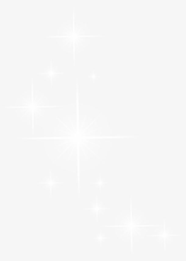 白色光效素材免抠