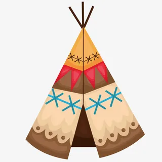 印第安人帐篷免抠