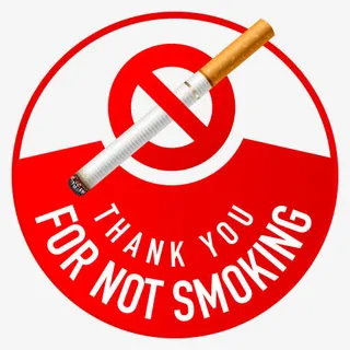 谢谢你为不吸烟图标No-Smoking-symbols免抠