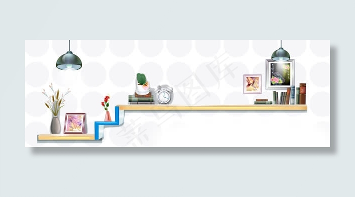 家居设计banner背景图