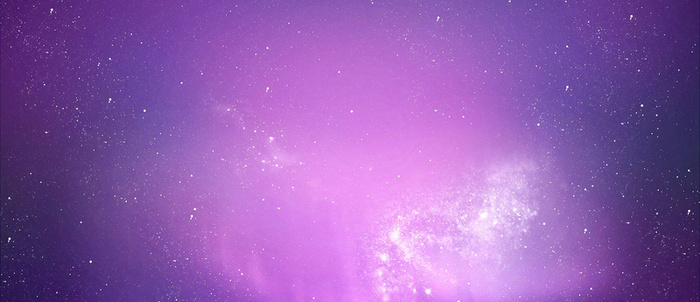 星空紫色背景banner高清