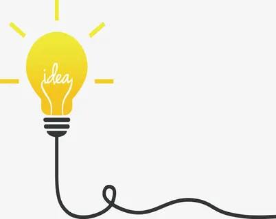 电灯泡矢量素材免抠