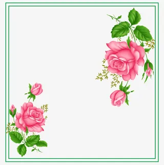 正方形边框免抠