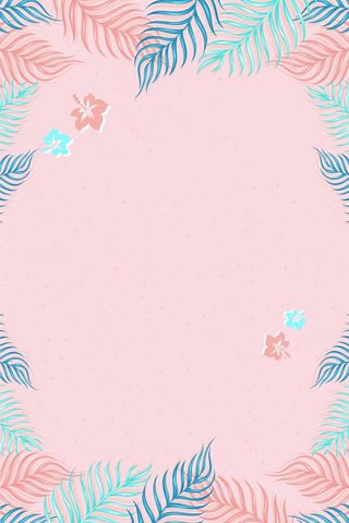 简约小清新春天海报高清