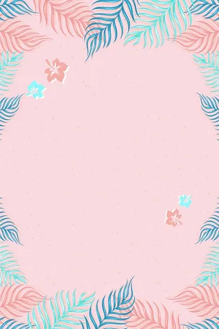 简约小清新春天海报高清