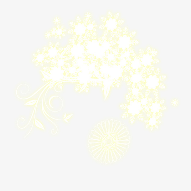 光效花环免抠