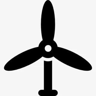 现代风车图标免抠