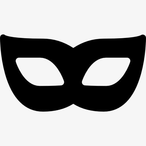 狂欢节面具图标免抠