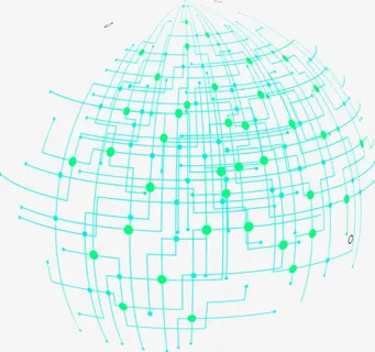 科技感线条免抠