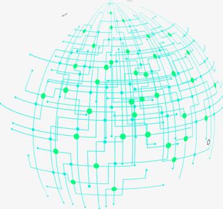 科技感线条免抠
