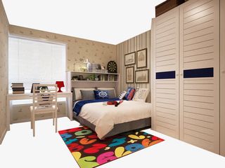 室内场景卧室一角免抠