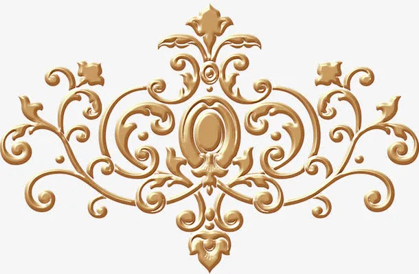 中秋节棕色花纹海报免抠